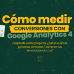 Cómo medir conversiones con Google Analytics 4